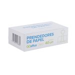 Prendedor de Papel Binder Preto 19 mm 40 unidades | Go Office