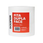 Fita Dupla Face 12 mm x 30 metros 10 unidades | Sooper