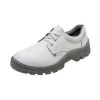 Sapato 50S29 Branco Cadarço Bico Plástico 40 | Marluvas