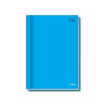 Caderno Pequeno Capa Dura Azul Costurado 96 folhas 140 mm x 202 mm | Credeal