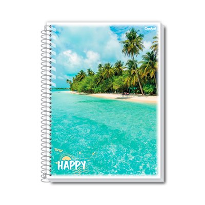 Caderno Universitário Capa Flexível 200 mm x 275mm 96fls | Credeal