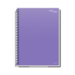 Caderno Grande Capa Dura Espiral Roxo 80 Folhas 200 mm x 275 mm | Credeal