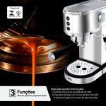 Cafeteira Espresso Eos ECF01EC Inox  3 em 1 220V