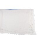 Pano de Chão 45 cm x 65 cm Branco Tarja Azul 85 g 3 unidades