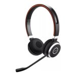 Headset sem fio Recarregável Jabra Evolve Stereo Link 370