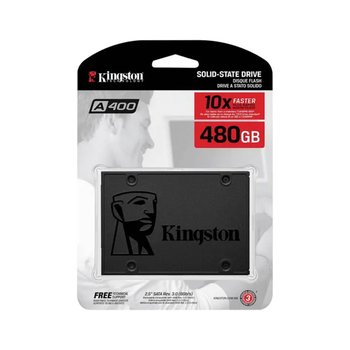 SSD Kingston 480GB A400 SATA3 2,5 7MM - SA400S37/480G