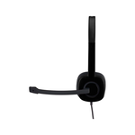 Headset H151 com fio 3.5mm Preto | Logitech