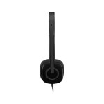 Headset H151 com fio 3.5mm Preto | Logitech