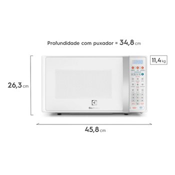 Micro-ondas Electrolux MTO30 20L Branco 127V