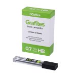 Grafite para Lapiseira 0.7 mm HB Tubo 12 minas | Go Office