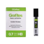 Grafite para Lapiseira 0.7 mm HB Tubo 12 minas | Go Office