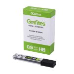 Grafite para Lapiseira 0.9 mm HB Tubo 12 minas | Go Office