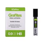 Grafite para Lapiseira 0.9 mm HB Tubo 12 minas | Go Office