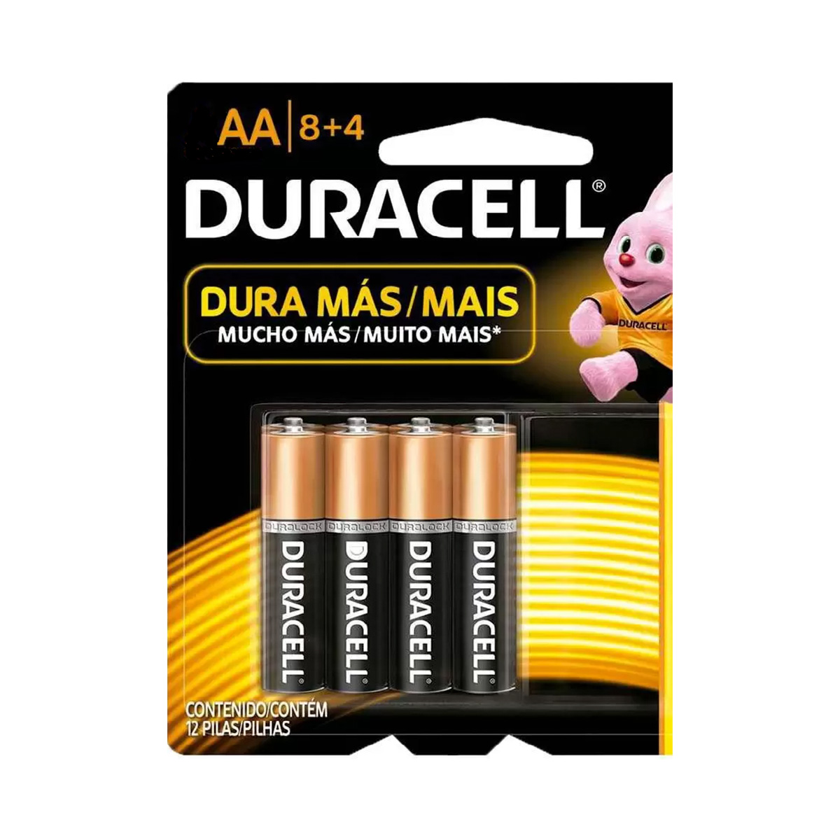 Pilha Alcalina AA Cartela 12UN | Duracell