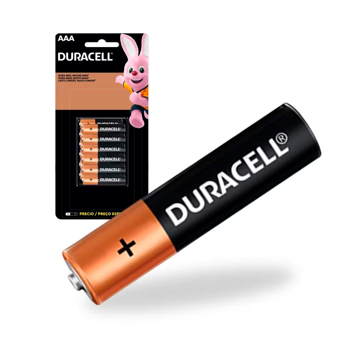 Pilha Alcalina AA Cartela 12UN | Duracell