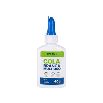 Cola Líquida Branca 40g | Go Office