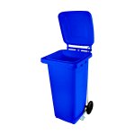 Coletor de Lixo 120L Azul com Pedal | Wite