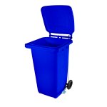 Coletor de Lixo 240L Azul com Pedal | Wite