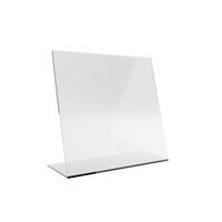 Display Acrílico Mesa em L 70 mm x 70 mm 20 unidades | Go Office