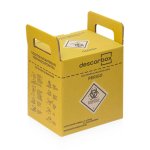 Coletor Perfuro Cortante Descartável 7 Litros | Descarbox