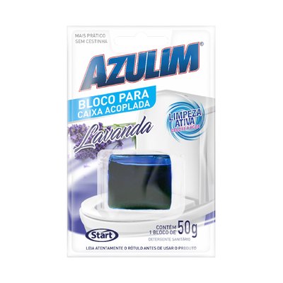 Bloco Sanitário para Caixa Acoplada Lavanda 50g | Azulim