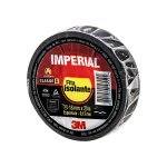 Fita Isolante 18 mm x 20 metros Preta | 3M Imperial