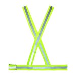 Colete Refletivo 70001610 em X Verde | Plastcor