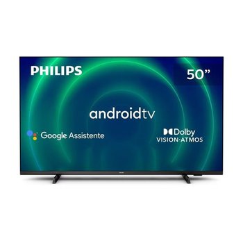 Smart TV 4K 50" Philips Google Comando de Voz
