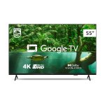 Smart TV 4K 55" Philips Google Comando de Voz