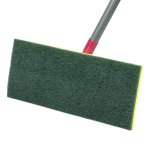 Mop Abrasivo Limpeza Pesada com Cabo Verde | Noviça
