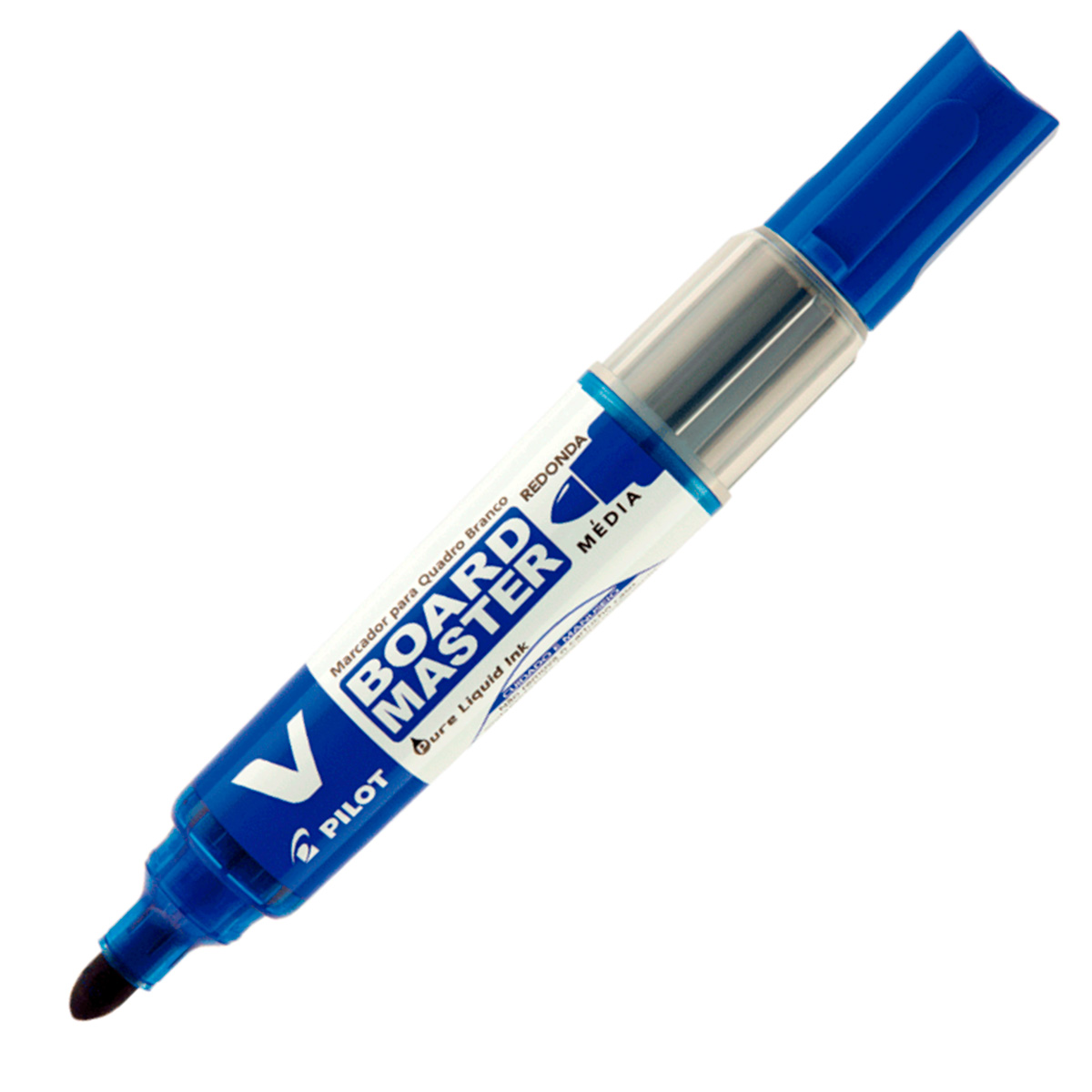 Marcador de Quadro Branco Azul V Board Master Recarregável | Pilot