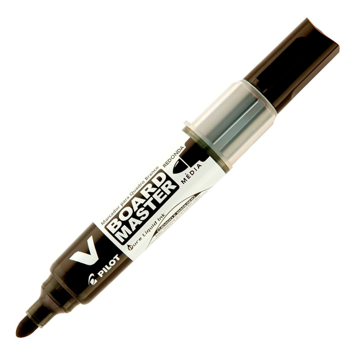 Marcador de Quadro Branco Preto V Board Master Recarregável | Pilot