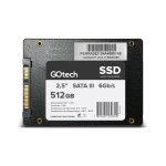 SSD 512GB SATA III 2.5" | Go Tech