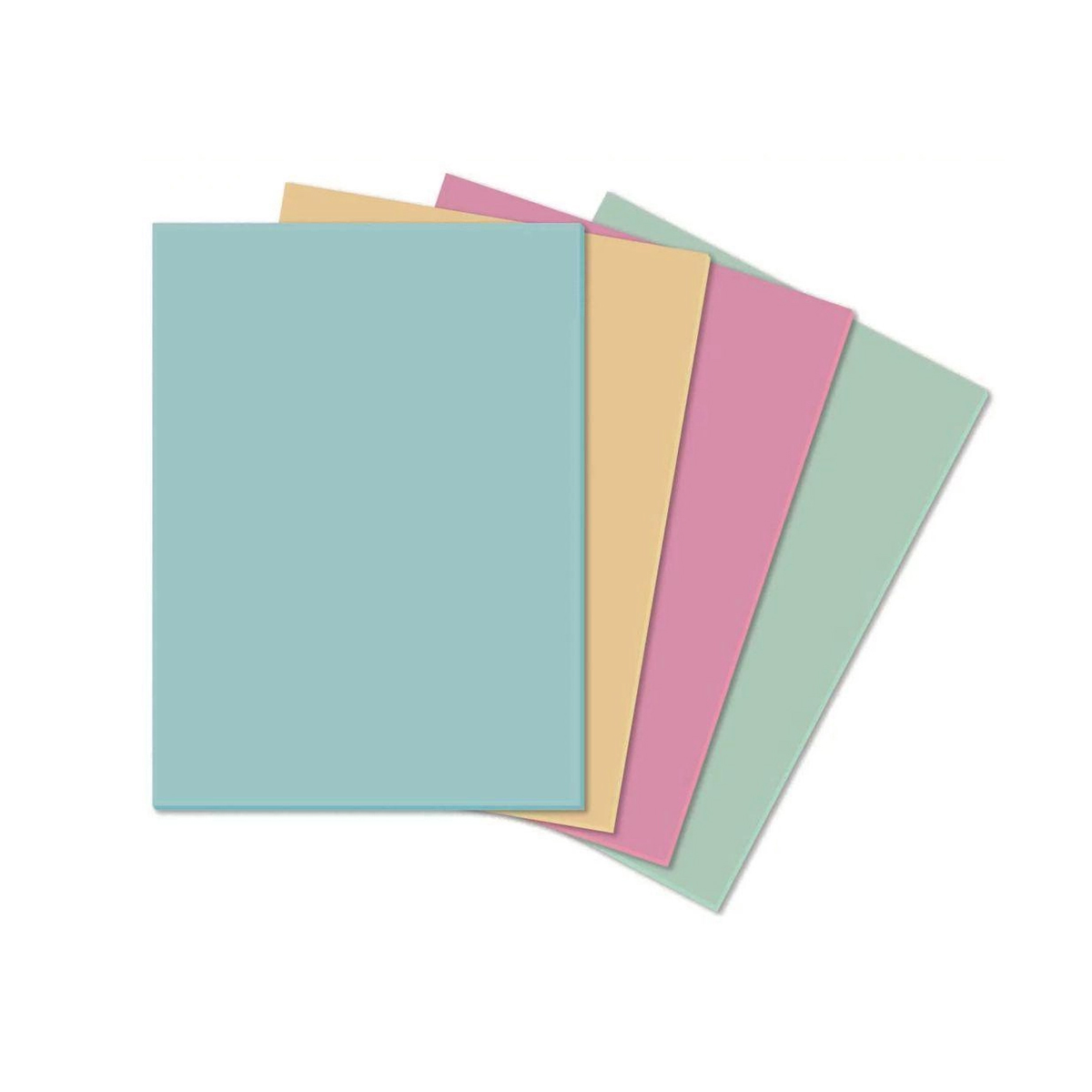 Papel A4 Colorido 75gr PCT C/100fls | Jandainha