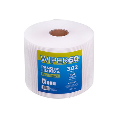 Pano Reutilizável Multiuso Wiper 60g 25 cm x 34 cm 890 panos | Everclean