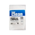 Pano de Limpeza Branco 50x70cm 140g 3 unidades | Everclean