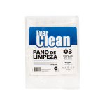 Pano de Limpeza Branco 45x70cm 90g 3 unidades | Everclean