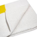 Pano de Limpeza com Tarja Amarela 45x65cm 85g 3 unidades | Everclean