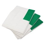 Pano de Limpeza com Tarja Verde 45x65cm 85g 3 unidades | Everclean