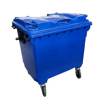 Coletor de Lixo 1000L Azul