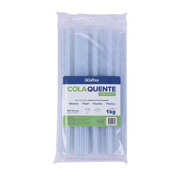 Refil de Cola de Silicone Hot Melt Grossa 1 Kg | Go Office