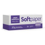 Lençol Hospitalar 70 cm x 50 metros 20g Folha Simples 6 rolos | Softpaper Basic