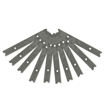 Jogo de Lâminas Para Raspador 10UN | Certec 