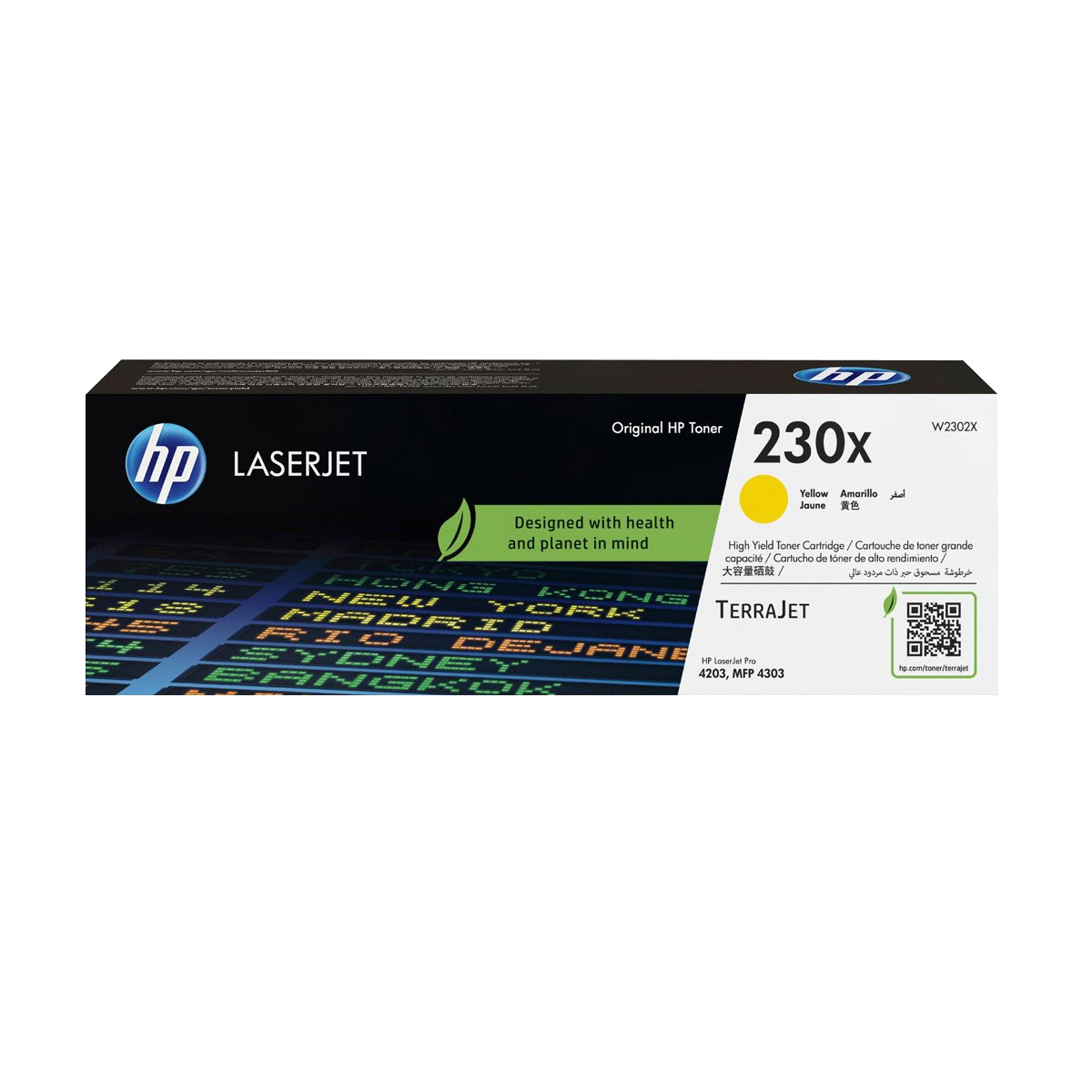 Toner W2302X Amarelo Original | HP