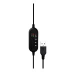 Headset USB Fortrek FK731A Office Preto