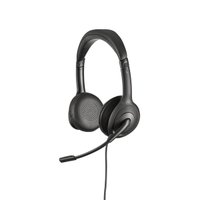 Headset Biauricular Intelbras WHS 60 USB Preto
