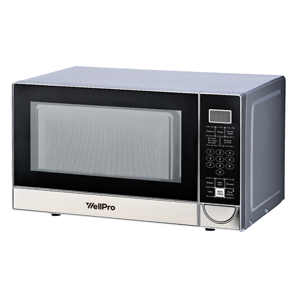 Micro-ondas 20L Inox 127V | WellPro
