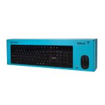 Kit Teclado e Mouse Sem Fio 2,4GHz GoTech CSF1010 Preto