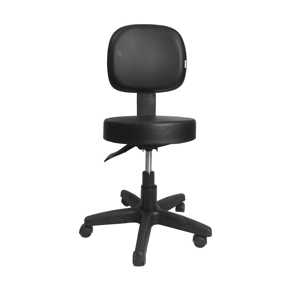 Cadeira Mocho Giratória Fidler Back System Preta