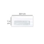Envelope Ofício com Janela Offset 114 x 229 mm 10 unidades | Scrity